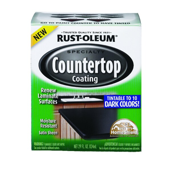 RustOleum Specialty Satin Tintable Base Countertop Paint 1 qt 254853